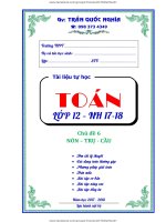 TOAN 12 1718 CD6 NON TRU CAU 
