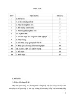 SKKN: Một số biện pháp rèn kĩ năng đặt câu cho học sinh lớp 2 trong phân môn Luyện từ và câu