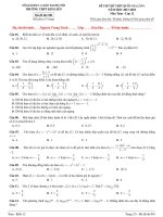 Đề thi thử đại học 2018 môn toán THPT kim liên lần 1  có đáp án