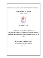 Thực trạng công tác chăm sóc sức khỏe sinh sản của nữ công nhân tổng công ty may hưng yên năm 2015 