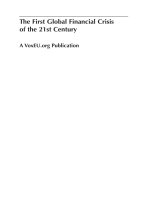 Felton  reinhart (eds )   the first global financial crisis of the 21st century (2008) 