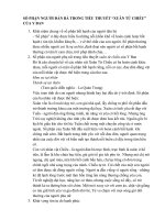 SỐ PHẬN NGƯỜI PHỤ NỮ TRONG TIỂU THUYẾT CỦA DẠ NGÂN