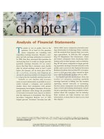 Financial management theory and practice chapter04 analysis of financial statements 