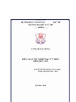 Nghiên cứu đặc điểm lâm sàng, cận lâm sàng của bệnh nhân hen phế quản điều trị tại trung tâm dị ứng miễn dịch lâm sàng BV bạch mai 7 2014 4 2015 