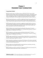 Solution manual   heat and mass transfer a practical approach 3rd edition cengel CH04 1 