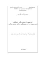 Quản lý kiến trúc cảnh quan phường đa mai   thành phố bắc giang   tỉnh bắc giang (tt) 