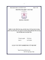 Nghiên cứu đặc điểm lâm sàng, cận lâm sàng và kết quả nội soi màng phổi trong chẩn đoán căn nguyên tràn dịch màng phổi dịch tiết tại trung tâm hô háp bệnh viện bạch mai