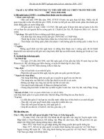 Tài liệu ôn thi THPT QG môn lịch sử