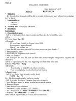 giáo án tiếng anh 9 có tích hợp cực hay 