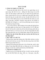 Nghiên cứu một số đặc điểm sinh học của học sinh tiểu học tại tỉnh bình định (tt) 