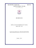 Nghiên cứu đặc điểm bệnh nhân thiếu máu điều trị nội trú tại BV lão khoa TW 