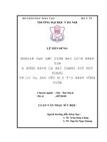 Nghiên cứu đặc điểm rối loạn nhịp tim ở bệnh nhân có hội chứng suy nut xoang trước và sau cấy máy tạo nhịp vinh viễn