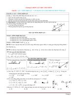 Bài tập động lực học chất điểm vật lý 10 