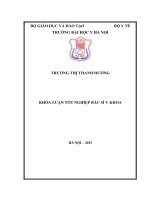 Đánh giá tình trạng dinh dưỡng của bệnh nhân suy thận mạn tính chạy thận nhân tạo chu kỳ tại khoa thận   lọc máu bệnh viện hữu nghị việt đức