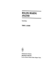 Rolling bearing analysis 