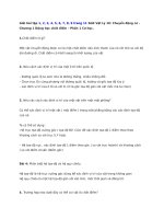 Giải bài tập vật lý 10 bài 1