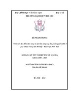 Nghiên cứu đặc điểm lâm sàng và cận lâm sàng ung thư phổi nguyên phát ở phụ nữ tại trung tâm hô hấp BV bạch mai năm 2013 