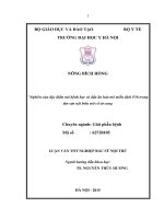 Nghiên cứu đặc điểm mô bệnh học và dấu ấn hóa mô miễn dịch p16 trong tân sản nội biểu mô cổ tử cung 