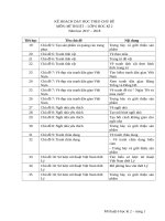 giáo án mĩ thuật 6 HK2 theo chủ đề 