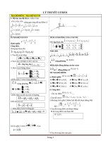 Bài tập trắc nghiệm không gian oxyz luyện thi thpt quốc gia