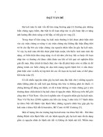Nghiên cứu đặc điểm lâm sàng, cận lâm sàng và các nguyên nhân gây hạ kali máu tại khoa nội tiết đái tháo đường BV bạch mai