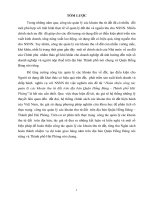 Hoàn thiện công tác quản lý các khoản thu từ đất trên địa bàn quận hồng bàng   thành phố hải phòng 