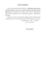 Hoàn thiện công tác quản lý vốn đầu tư XDCB của các dự án từ nguồn vốn ODA tại ban quản lý dự án hàng hải II 