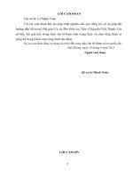 Đề xuất các giải pháp thực hiện đào tạo thuyền viên việt nam theo đề án thí điểm  “đào tạo sỹ quan hàng hải” của trường đại học hàng hải việt nam 