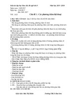 giao án dạy học theo chủ đề văn 9 