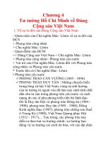 Chương 4  Tư tưởng Hồ Chí Minh về Đảng Cộng sản Việt Nam