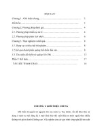Đánh giá thành phần và tính chất hóa học của quặng đất hiếm Yên Phú theo phương pháp phân tích nhiễu xạ tia X (XRD) và phương pháp phân hủy nhiệt TG
