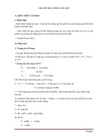 Chuyên đề tương tác gen sinh học 12 