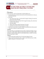 KẾ TOÁN THÀNH LẬP CÔNG TY CỔ PHẦN, BIẾN ĐỘNG VỐN GÓP TRONG CÔNG TY CỔ PHẦN