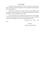 Đánh giá hiện trạng quản lý và đề xuất một số biện pháp nhằm nâng cao hiệu quả quản lý chất thải rắn sinh hoạt tại huyện vĩnh bảo   hải phòng 