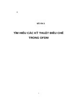 TÌM HIỂU các kỹ THUẬT điều CHẾ TRONG OFDM (có code bên dưới)