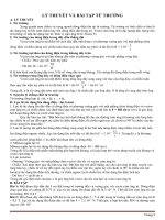 Lý thuyết và bài tập từ trường vật lý 11 có đáp án