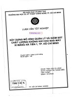 XAAYD]NGJ MÔ HÌNH QUẢN LÝ VÀ GIÁM SÁT CHẤT LƯỢNG KHÔNG KHÍ CHO NHÀ MÁY XI MĂNG HÀ TIÊN 1. TP HỒ CHÍ MINH