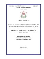 Nhận xét tình trạng đau sau phẫu thuật kết hợp xương trên bệnh nhân gãy xương đùi tại viện chấn thương chỉnh hình  BV việt đức 