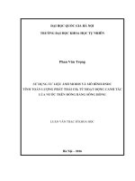 Sử dụng tư liệu ảnh MODIS và mô hình DNDC tính toán lượng phát thải CH4 từ hoạt động canh tác lúa nước trên đồng bằng sông Hồng