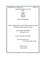 Nhận xét đặc điểm lâm sàng và kết quả điều trị bong hắc mạc sau phẫu thuật glôcôm tại BV mắt TW 
