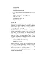 BÀI TẬP CHƯƠNG 1 TRUYỀN NHIỆT