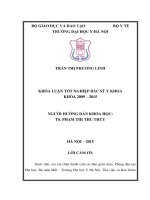 Nhận xét đặc điểm lâm sàng và kết quả điều trị viêm loét giác mạc ở trẻ em tại BV mắt TW năm 2013 