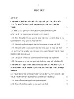 THỰC TIỄN THI HÀNH QUYỀN và NGHĨA vụ của NGƯỜI nộp THUẾ TRONG QUAN hệ PHÁP LUẬT THUẾ ở VIỆT NAM