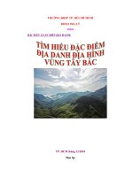 Tìm hiểu đặc điểm địa danh địa hình tây bắc 