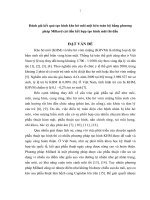 Đánh giá kết quả tạo hình khe hở môi một bên toàn bộ bằng phương pháp millard cải tiến kết hợp tạo hình mũi thì đầu