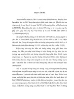 Nhận xét đặc điểm lâm sàng, cận lâm sàng và kết quả điều trị hóa chất trươc phẫu thuật ung thư biểu mô buồng trứng giai đoạn muộn tại bệnh viện phụ sản trung ương