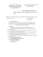 Đánh giá và đề xuất nhân rộng chương trình thí điểm phân loại chất thải rắn sinh hoạt tại nguồn tại phường bến nghé quận 1 thành phố hồ chí minh