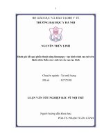 Đánh giá kết quả phẫu thuật nâng khung sụn   tạo hình rãnh sau tai trên bệnh nhân thiểu sản vành tai cấy sụn tạo hình