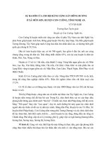 SỰ RA ĐỜI CỦA CHI BỘ ĐẢNG CỘNG SẢN ĐÔNG DƯƠNG Ở XÃ MÔN SƠN, HUYỆN CON CUÔNG, TỈNH NGHỆ AN
