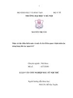 Nhận xét đặc điểm thiếu máu và một số yếu tố liên quan ở bệnh nhân lọc màng bụng liên tục ngoại trú 